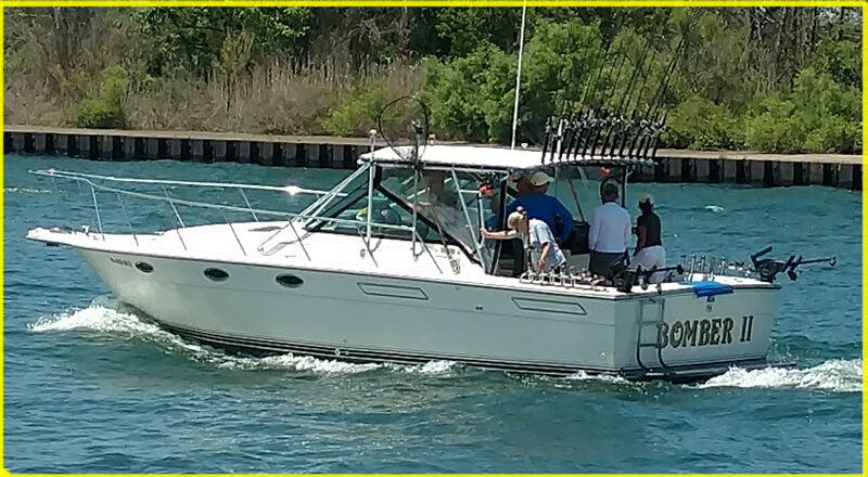Bomber Charters - USCG Licensed Master Captain Mike Small - Erie PA Walleye Fishing